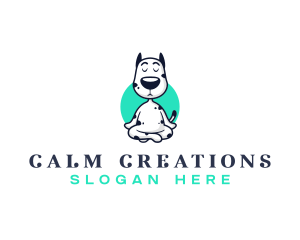 Yoga Pet Dog  logo