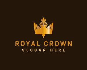 Royal Bird Crown logo design