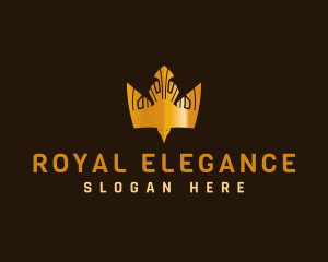 Royal Bird Crown logo design