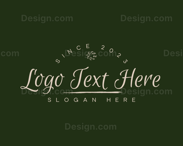 Elegant Handwritten Business Logo