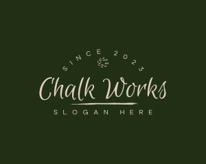 Elegant Handwritten Business logo design