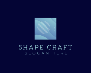 Modern Wave Shape Technology logo design