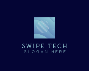 Modern Wave Shape Technology logo design