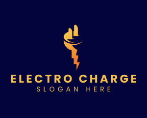 Electric Power Plug logo design