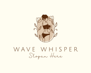 Floral Swimsuit Woman logo