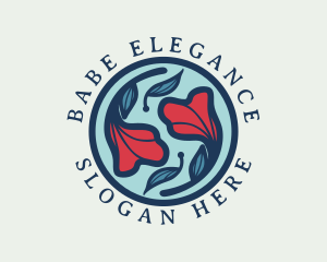 Elegant Flower Buds logo design