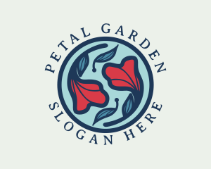 Elegant Flower Buds logo design