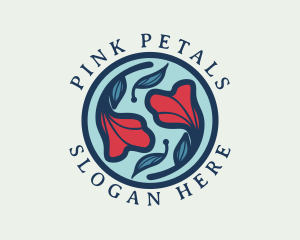 Elegant Flower Buds logo design