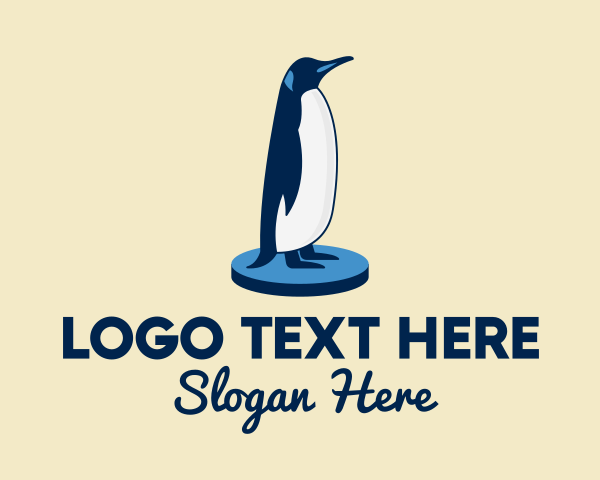 Emperor Penguin logo example 4
