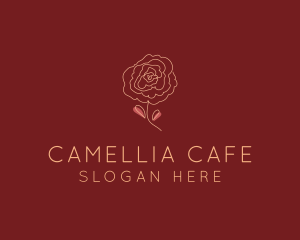 Rose Flower Garden logo design