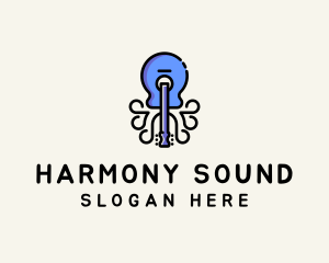 Guitar Octopus Instrument logo