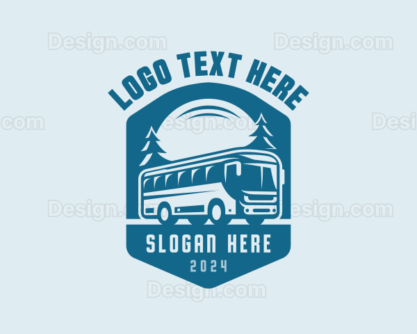 Travel Tour Bus Tourism Logo