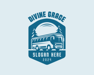 Travel Tour Bus Tourism logo design