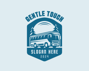 Travel Tour Bus Tourism logo design