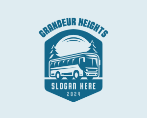 Travel Tour Bus Tourism logo design