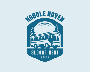 Travel Tour Bus Tourism logo design