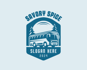 Travel Tour Bus Tourism logo design