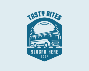 Travel Tour Bus Tourism logo design