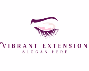 Beauty Eyelash Cosmetics logo design