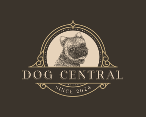 Pet Dog Canine logo design