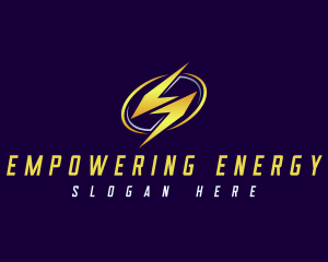 Thunder Bolt Energy logo design