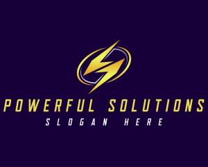 Thunder Bolt Energy logo design