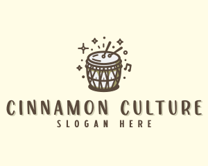 African Cultural Drum logo