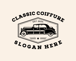 Classic Car Transportation logo design