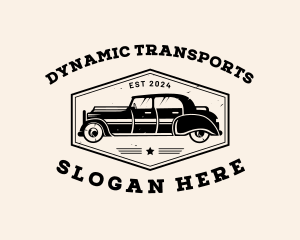 Classic Car Transportation logo design