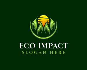 Sunset Leaf Environment logo