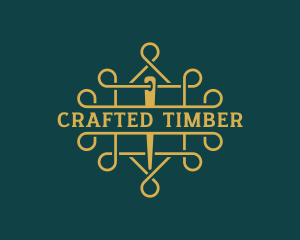 Tailor Stitching Dressmaker logo design