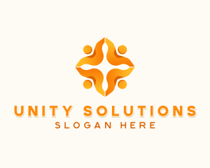 People Cooperative Unity logo design