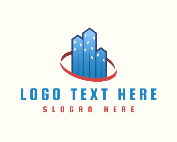 Skyscraper logo example 2