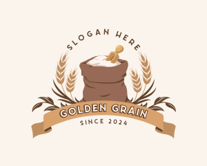 Wheat Flour Grain Sack logo