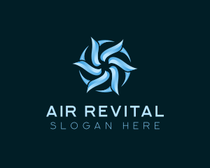 Airflow Exhaust Fan logo design