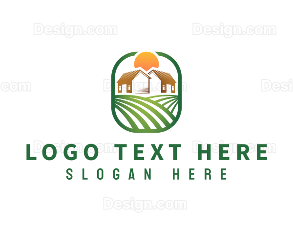 House Lawn Garden Logo