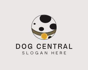 Pet Collar Veterinary logo design