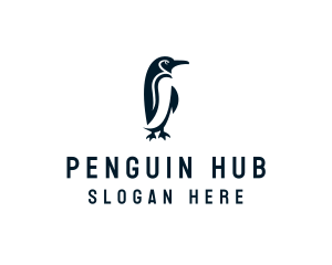 Penguin Animal Bird logo