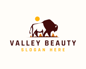 Wild Bison Canyon logo design