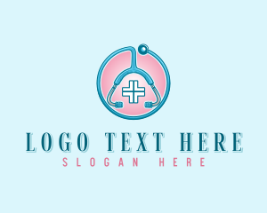 Stethoscope Medical Healthcare Logo