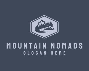 Mountain Travel Adventure logo design