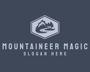 Mountain Travel Adventure logo design