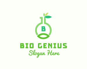 Eco Natural Organic Laboratory  logo design