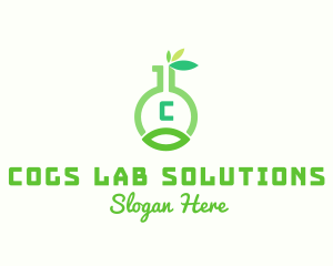 Eco Natural Organic Laboratory  logo design