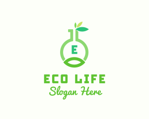 Eco Natural Organic Laboratory  logo design