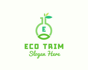 Eco Natural Organic Laboratory  logo design