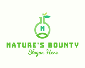 Eco Natural Organic Laboratory  logo design