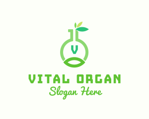 Eco Natural Organic Laboratory  logo design