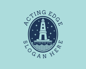 Lighthouse Tower Beacon logo design