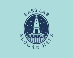 Lighthouse Tower Beacon logo design